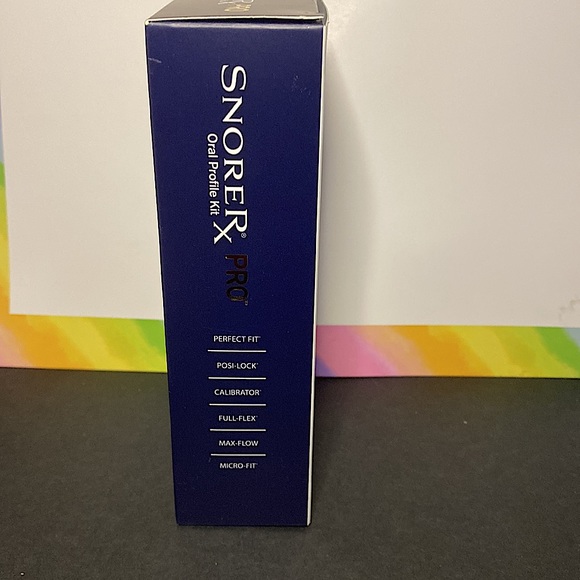 NEW SNORE RX PRO ORAL PROFILE KIT PERFECT FIT MOUTH GUARD - Picture 3 of 4